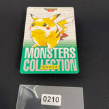 [US seller] Pikachu #25 Carddass 1996 Vending Prism Green