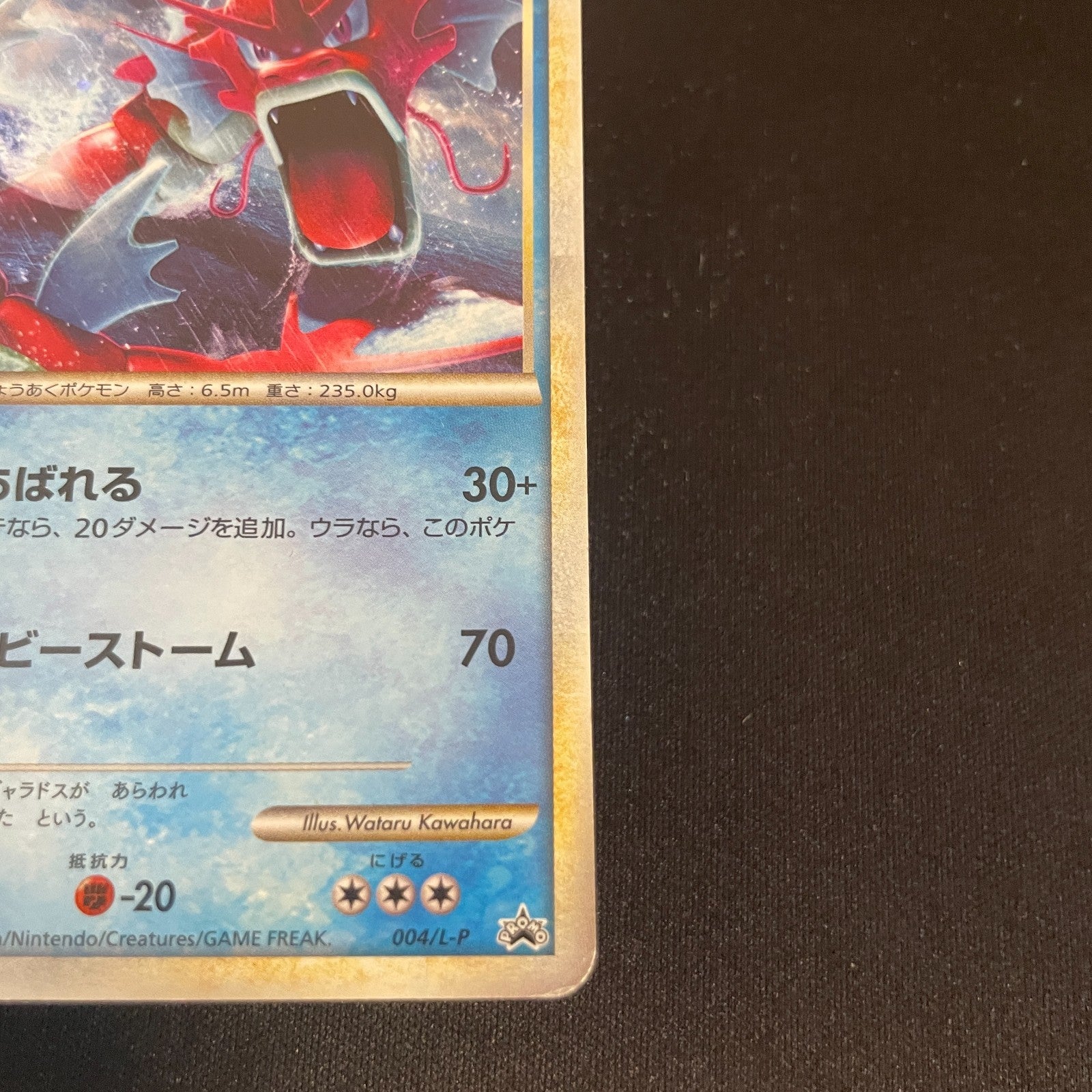 [US SELLER] Pokemon Japanese Gyarados 004/L-P Random Basic Pack  Holo Promo