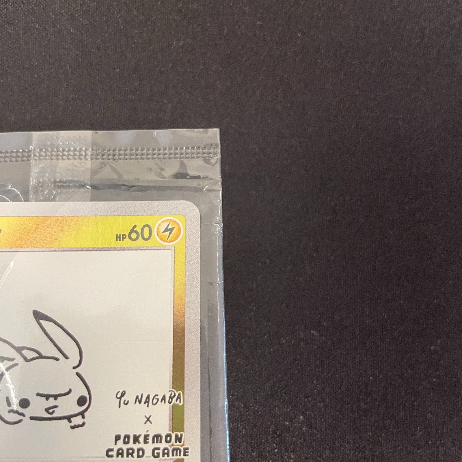 [US SELLER] Sealed Pikachu Yu Nagaba Design Promo Card Game 208/s-p