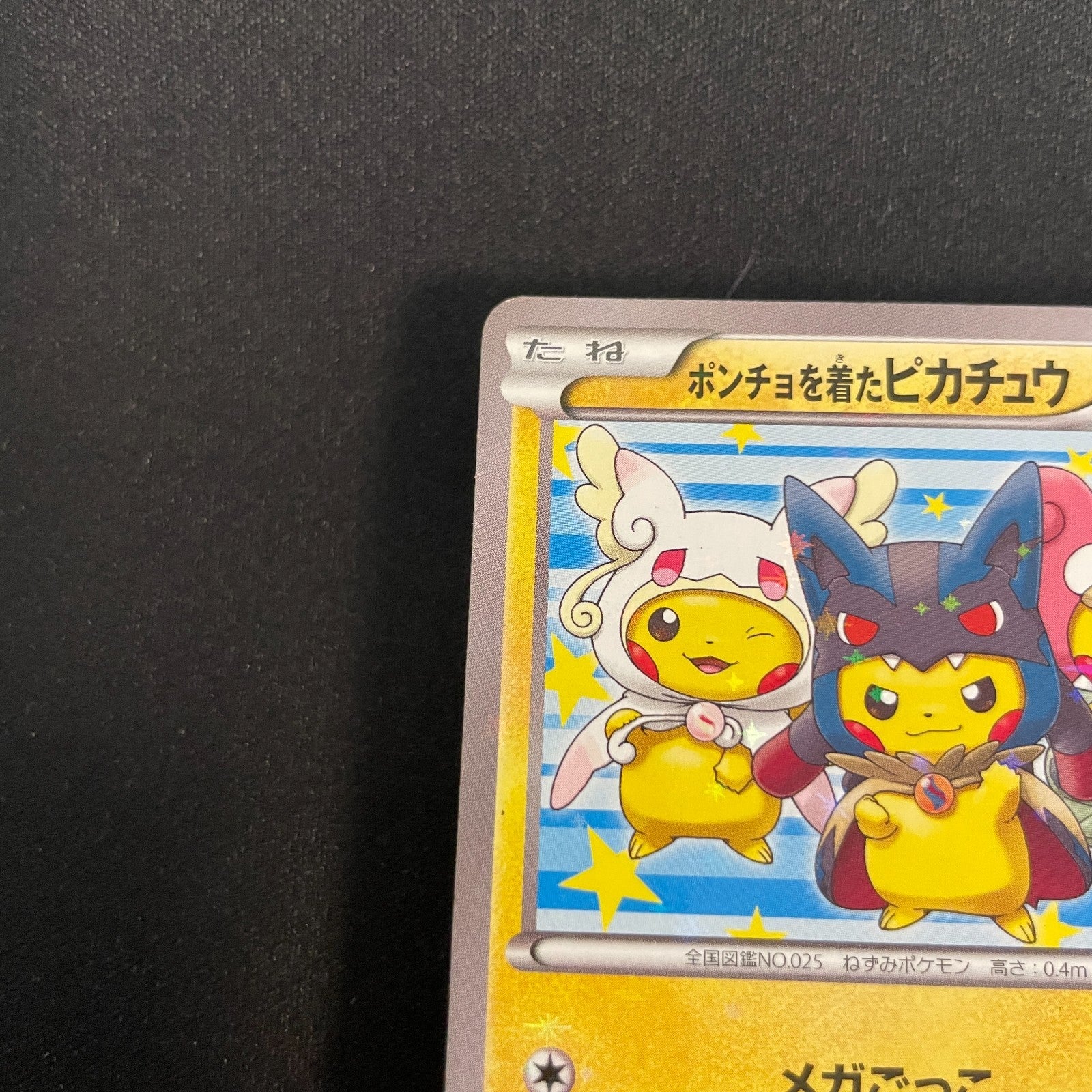 [US SELLER] Poncho Wearing Pikachu 203/XY-P Promo Japanese Pokemon Card