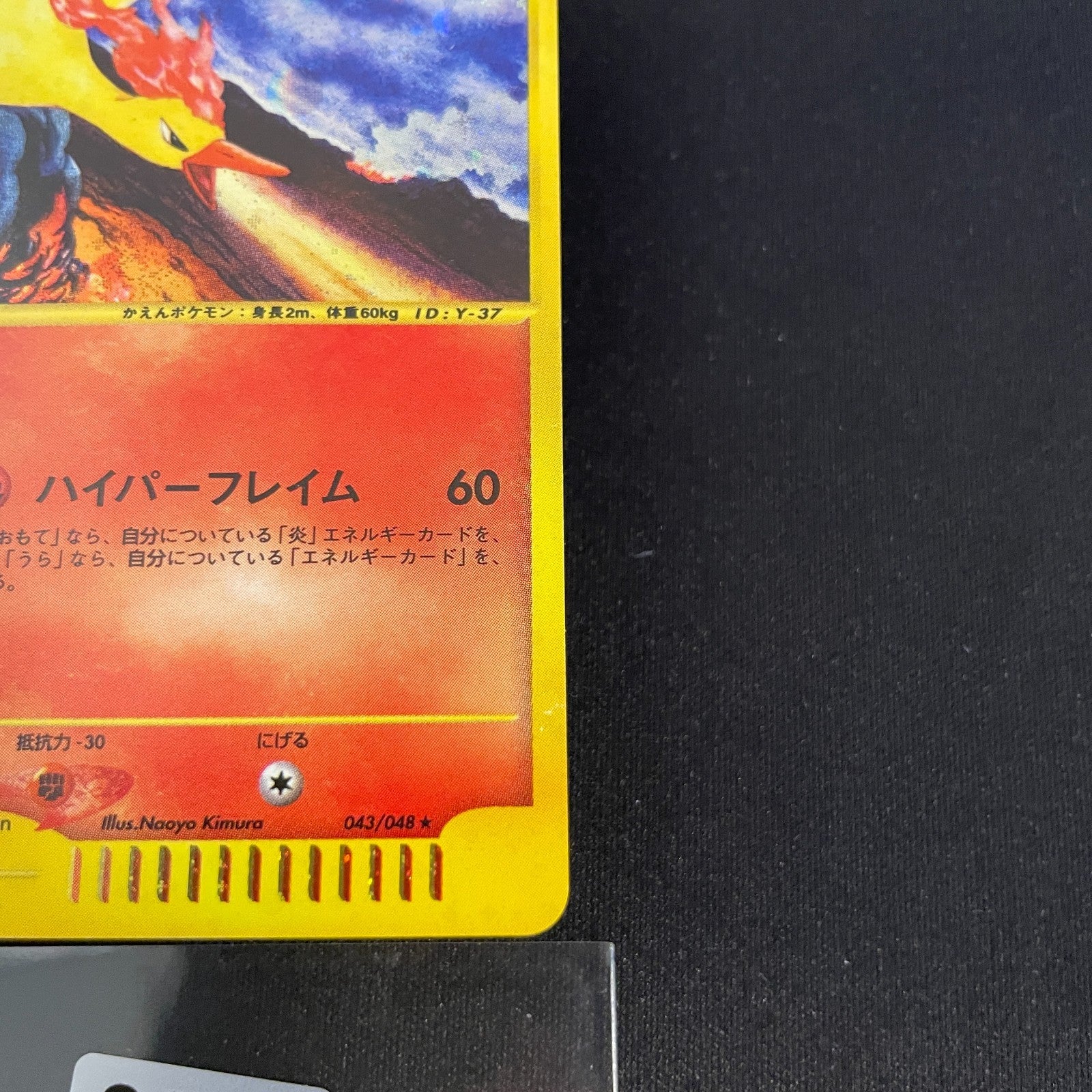 [US SELLER]  Moltres 043/048 Holo WEB Series Japanese Pokemon Card