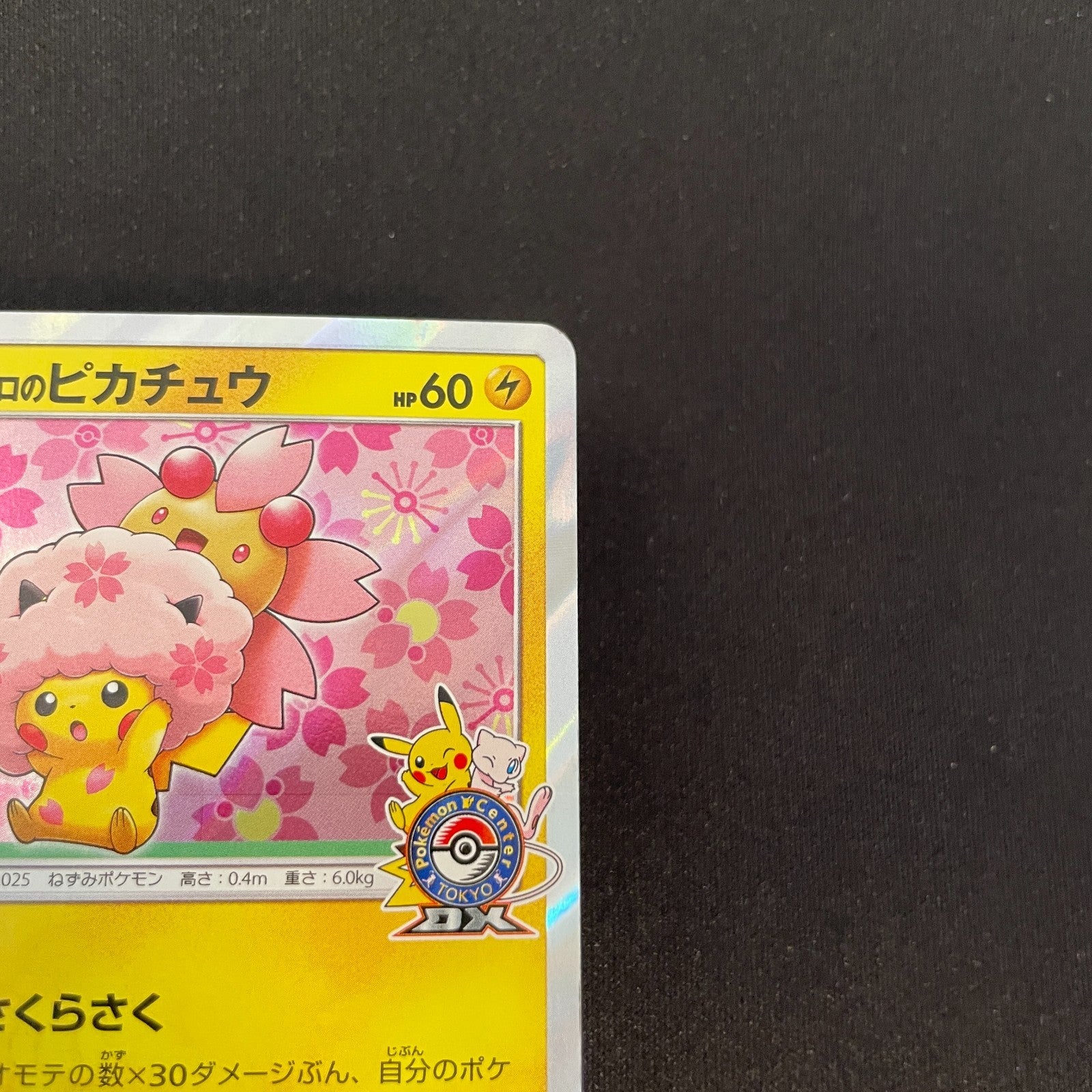 [US seller]  Japanese Cherry Blossom Afro Pikachu Promo 211/SM-P Pokemon